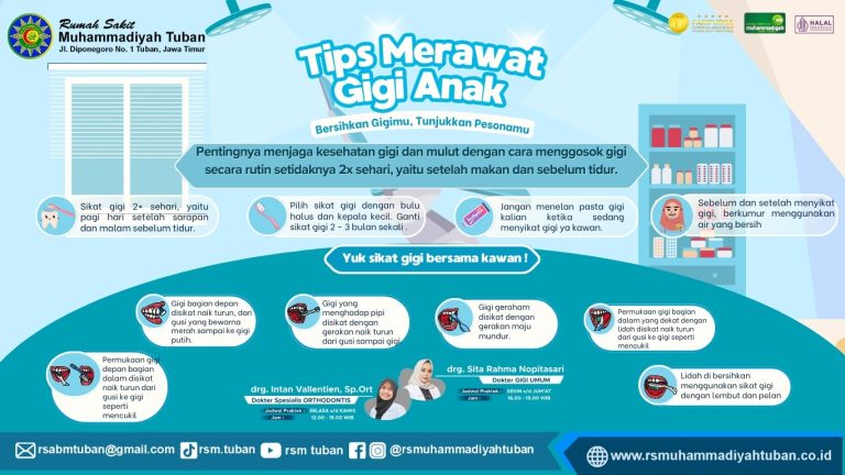 Tips merawat gigi anak